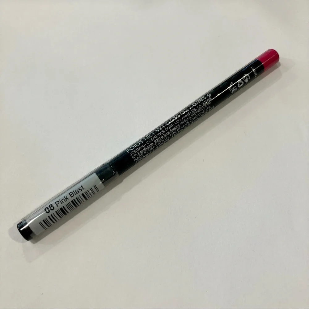 Jordana Lipliner Lip Liner Pencil #08 “Pink Blast